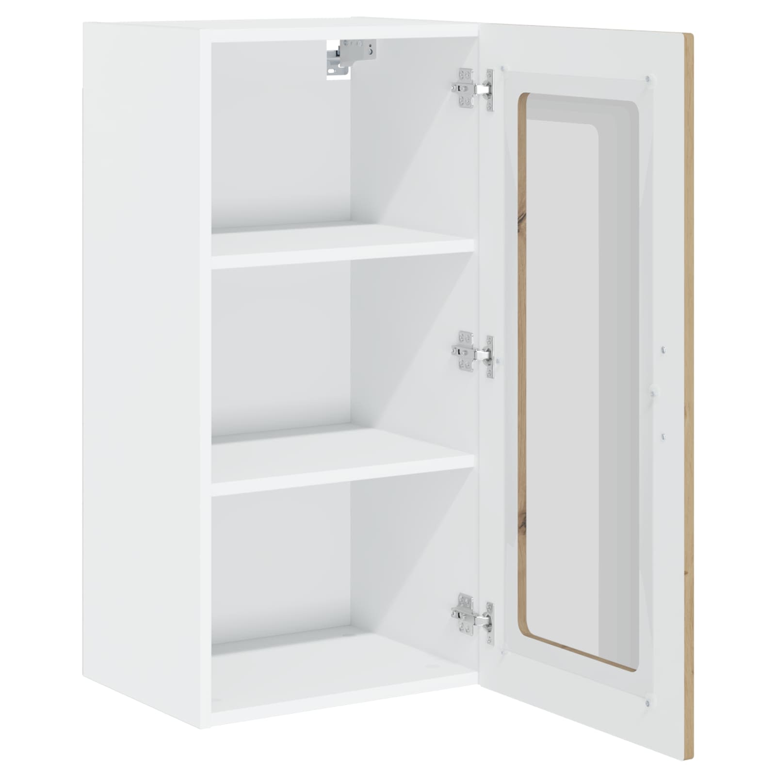 Kitchen wall cabinet with shelf 2 pcs Artisan oak