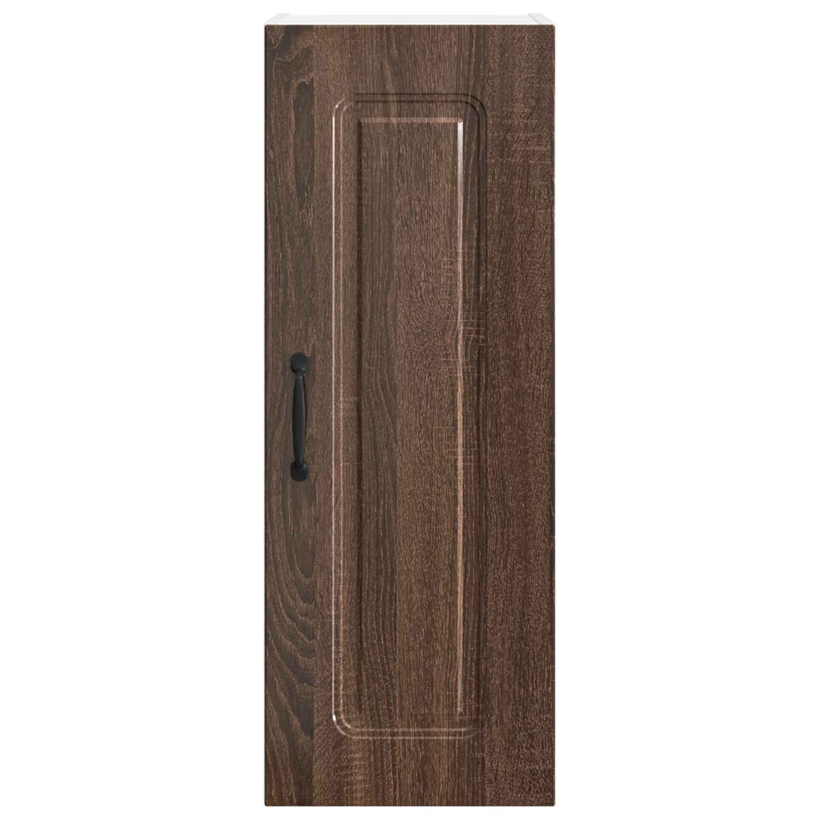 Virtuvės sieninė spintelė 2 pcs Rudas ąžuolas 30 x 31 x 80 cm