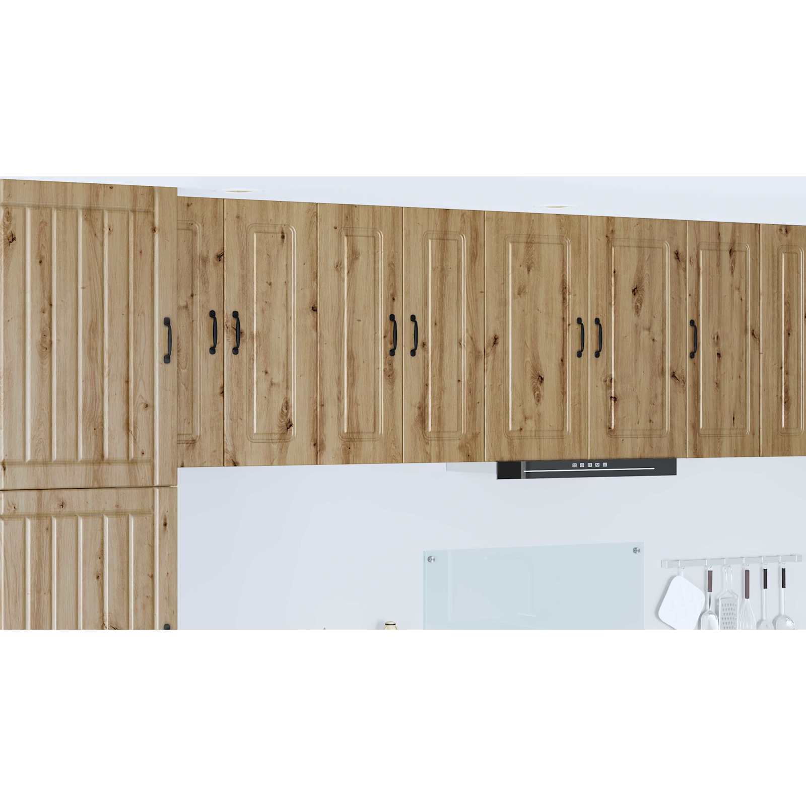 Kitchen wall cabinet Craftsman Oak 30 x 31 x 80 cm