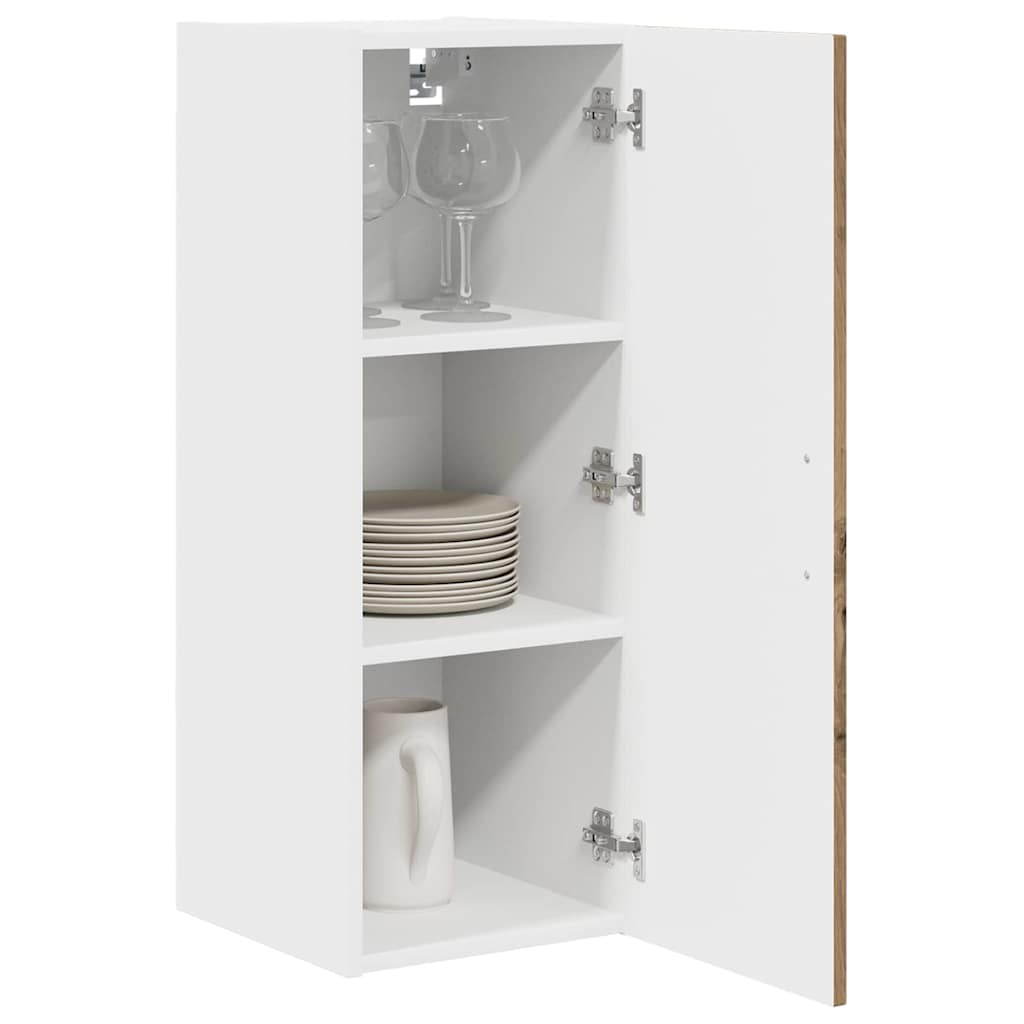 Kitchen wall cabinet Craftsman Oak 30 x 31 x 80 cm