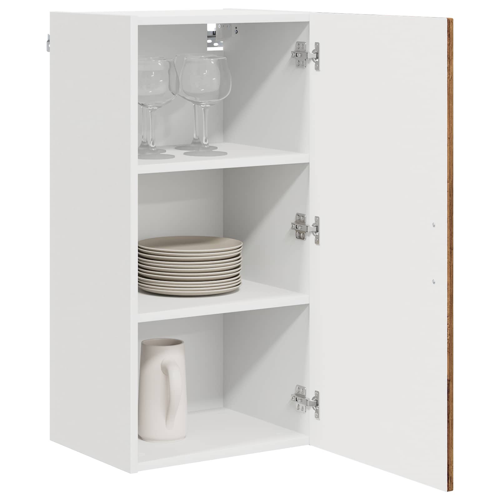Kitchen Wall Cabinet Vintage Wood 40 x 31 x 80 cm