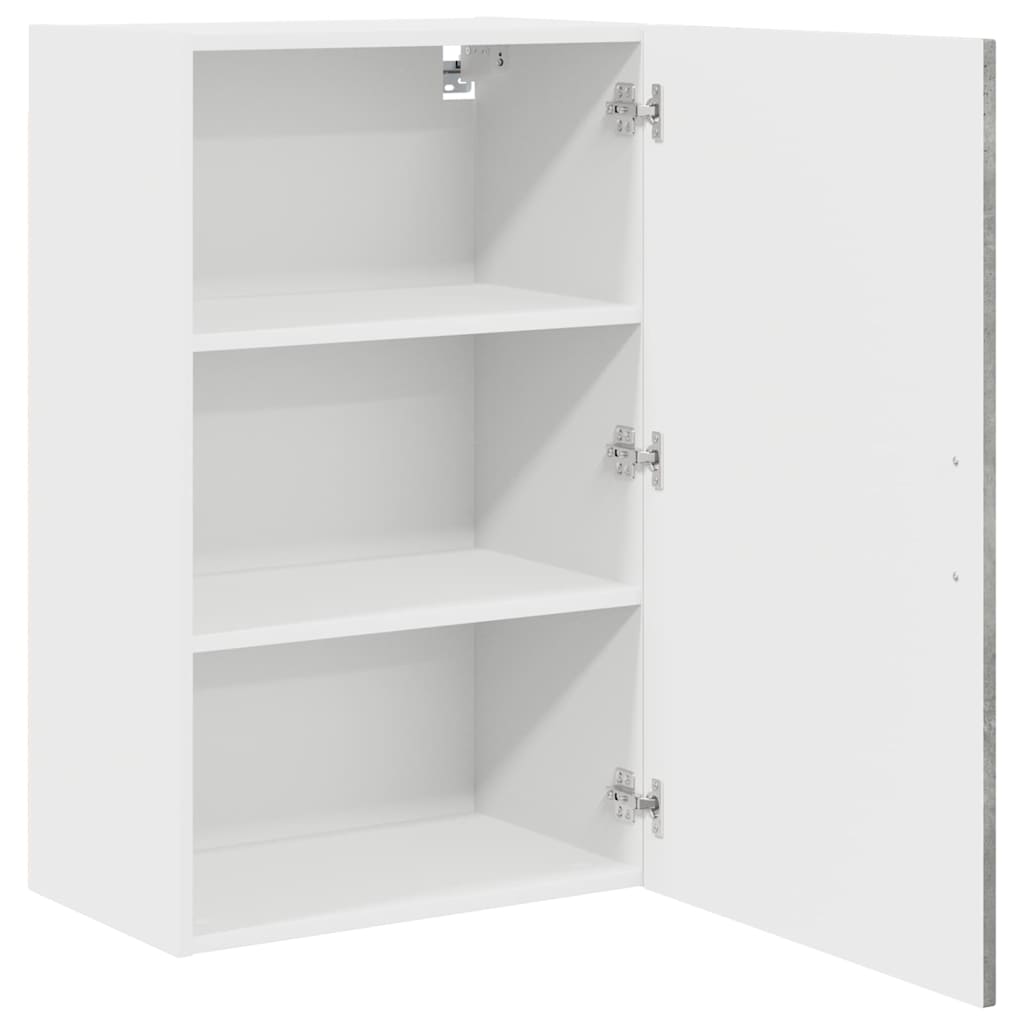 Kitchen Wall Cabinet Concrete Grey 50 x 31 x 80 cm