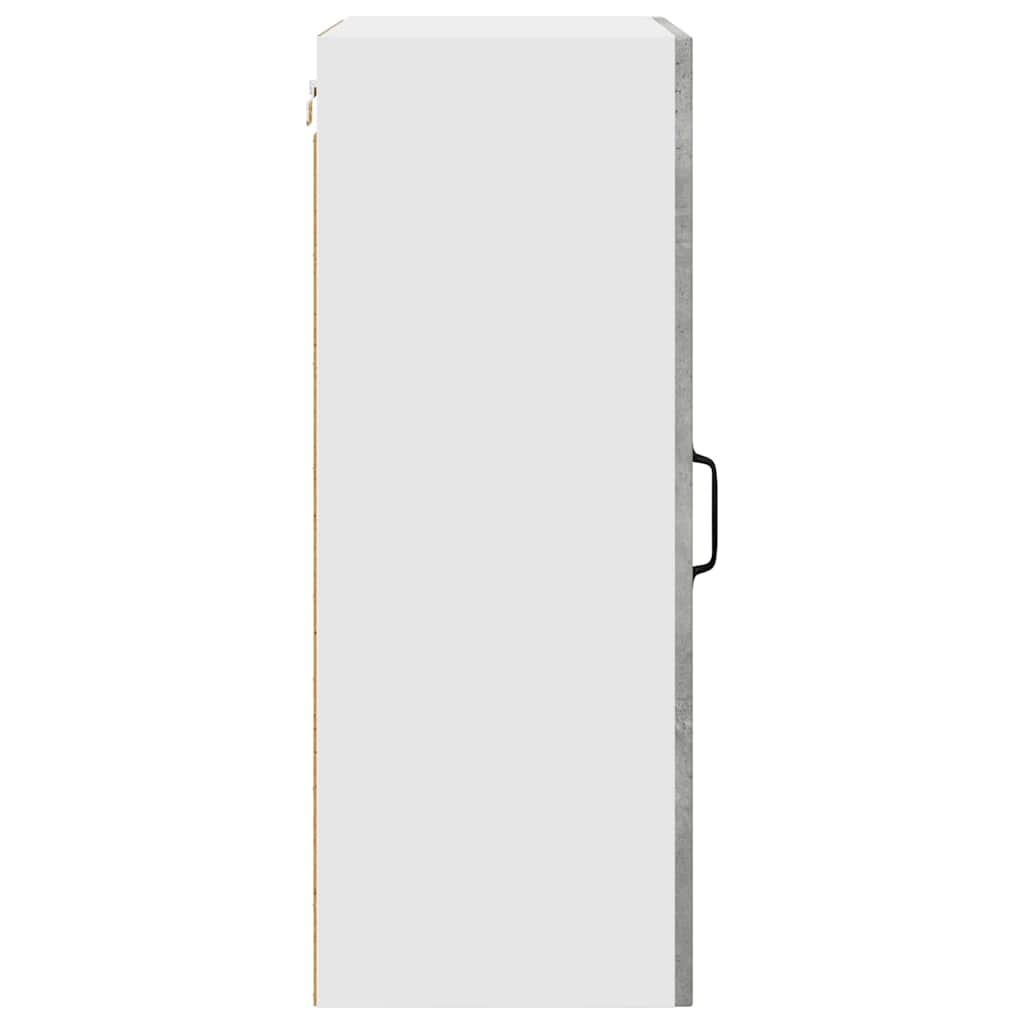 Kitchen Wall Cabinet Concrete Grey 50 x 31 x 80 cm