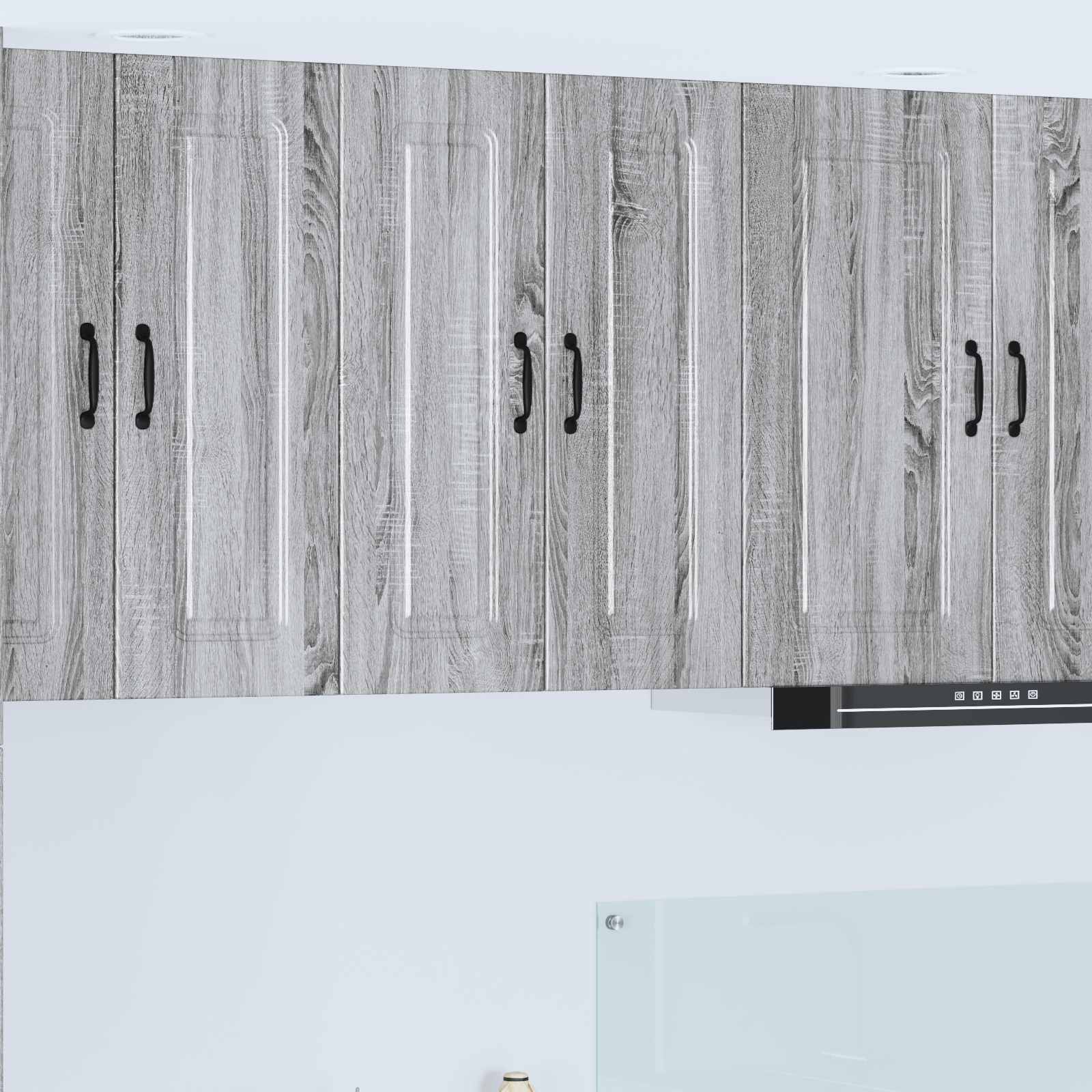 Kitchen wall cabinet Grey Sonoma 60 x 31 x 80 cm