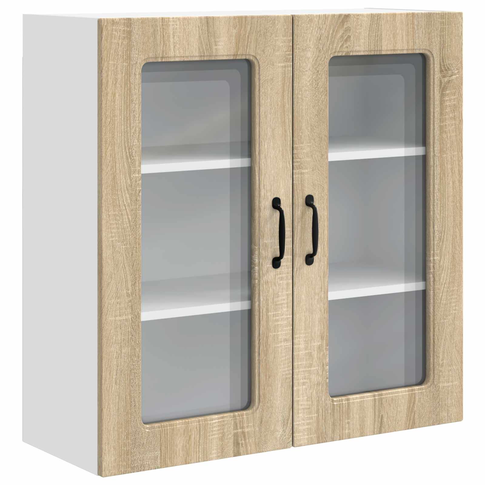Virtuves sienas skapis Sonoma ozols 80 x 31 x 80 cm