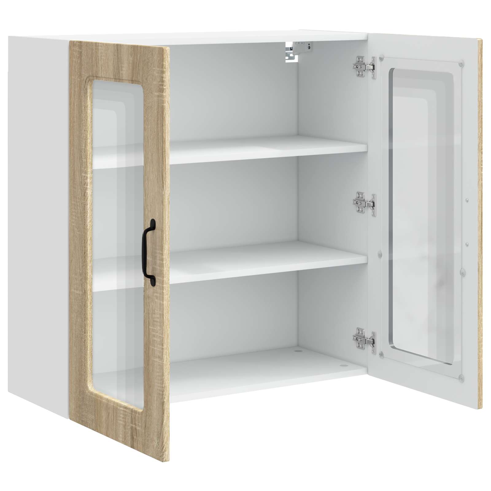Virtuves sienas skapis Sonoma ozols 80 x 31 x 80 cm
