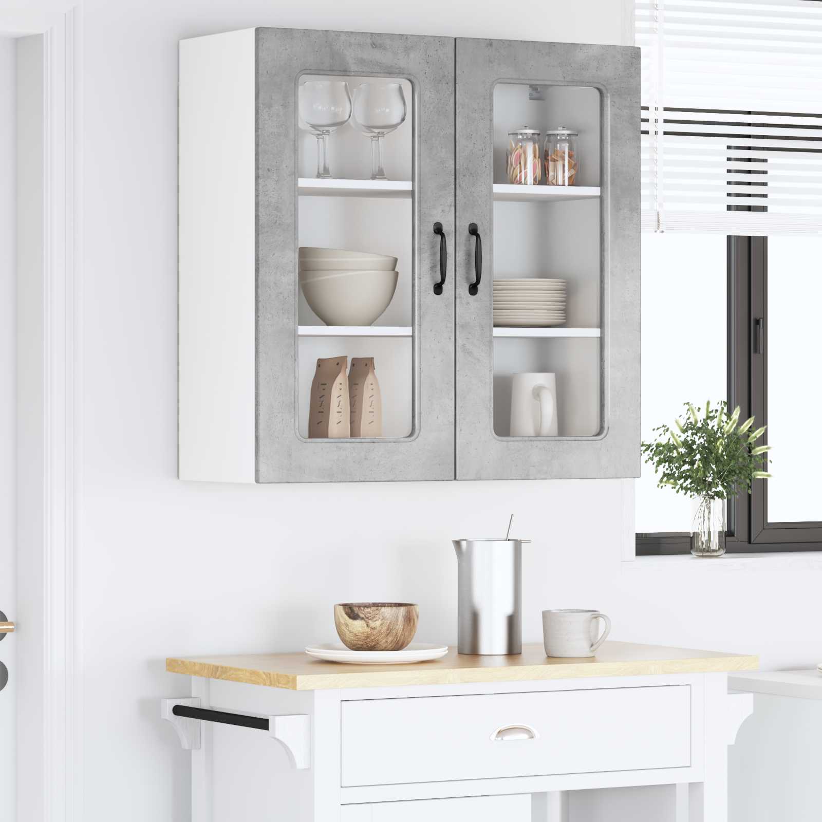 Indaplovės plokštė Kalmar Betono pilka 80 x 31 x 80 cm