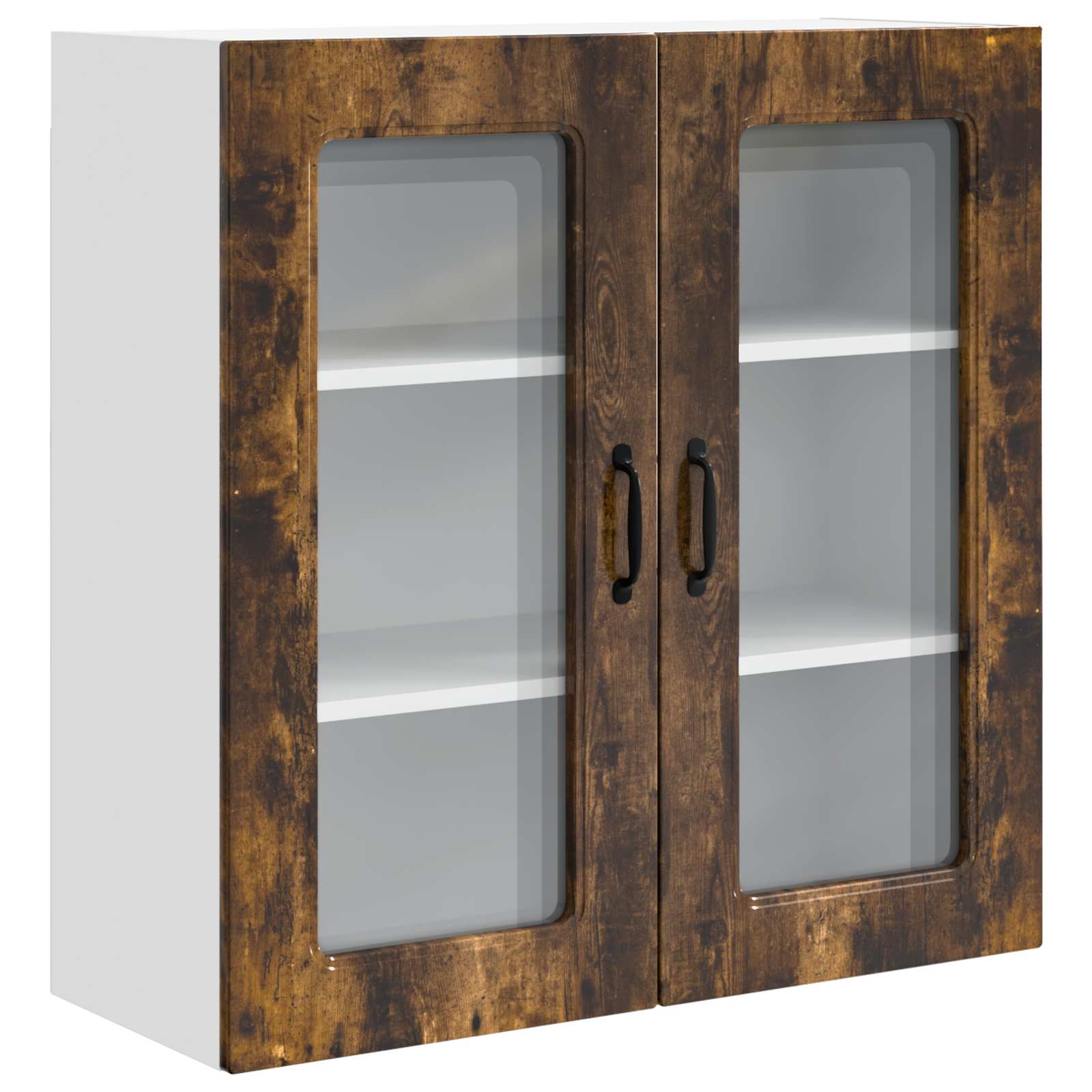 Wall kitchen cabinet Smoked oak 80 x 31 x 80 cm