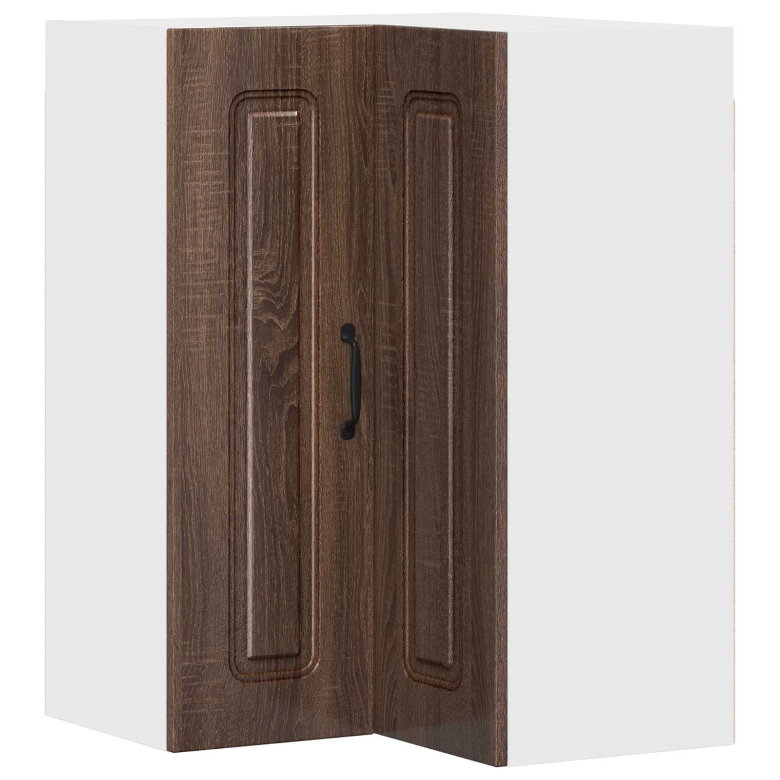 Kitchen wall cabinet Brown oak 57 x 57 x 80 cm