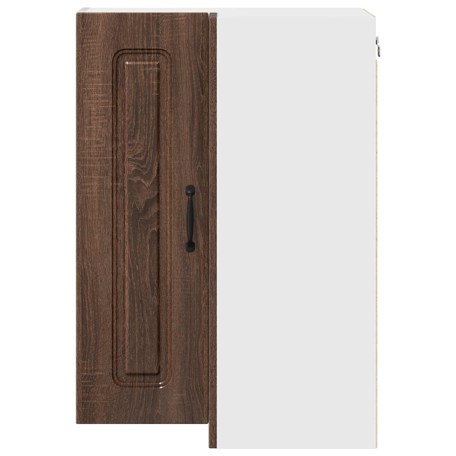Kitchen wall cabinet Brown oak 57 x 57 x 80 cm