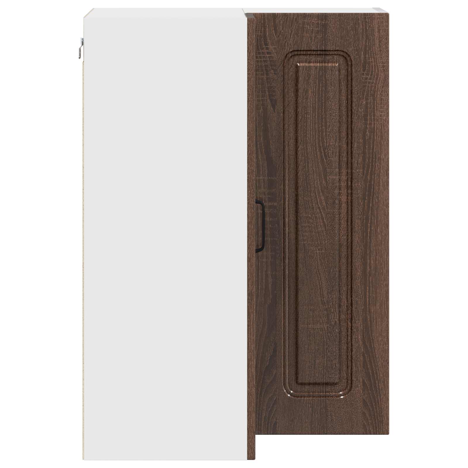 Kitchen wall cabinet Brown oak 57 x 57 x 80 cm