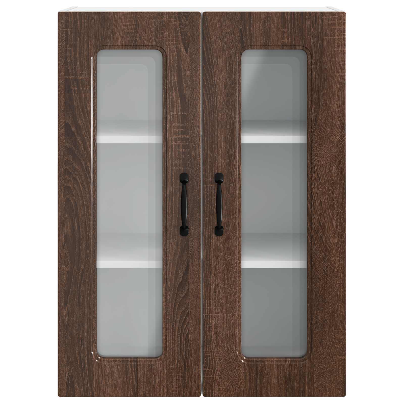 Kitchen Wall Cabinet Brown Oak 60 x 31 x 80 cm