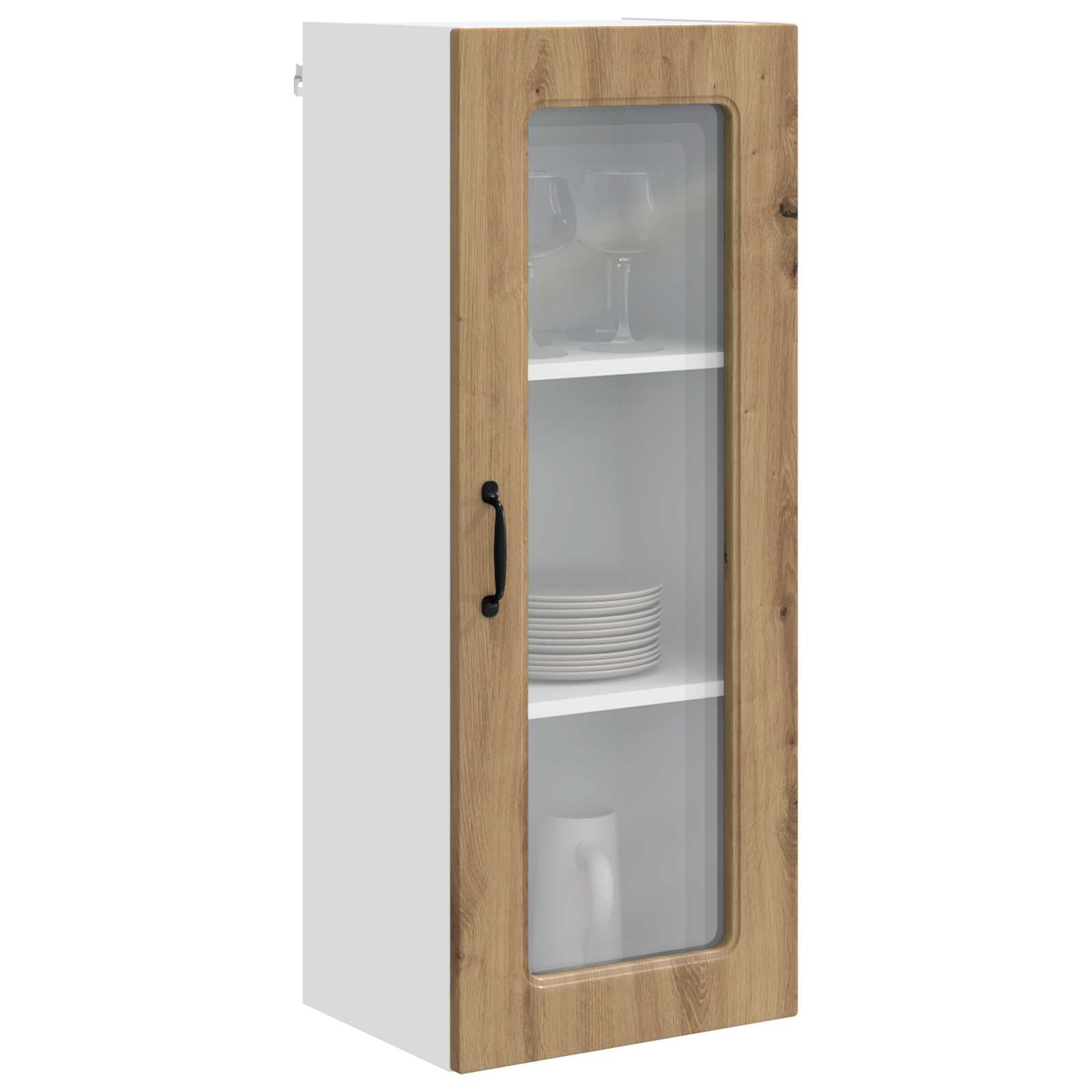 Kitchen wall cabinet Craftsman Oak 40 x 31 x 100 cm