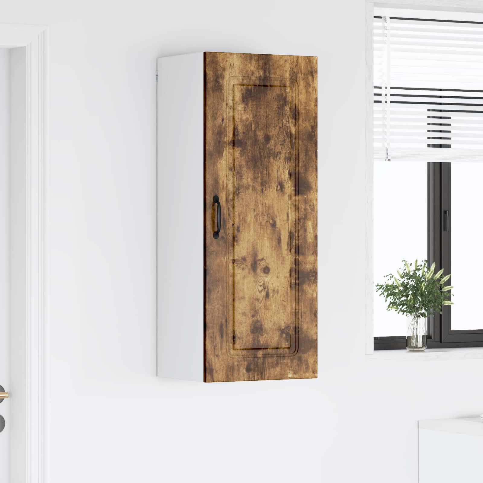 Virtuvės sieninė spintelė Rūkyta ąžuolas 40 x 31 x 100 cm