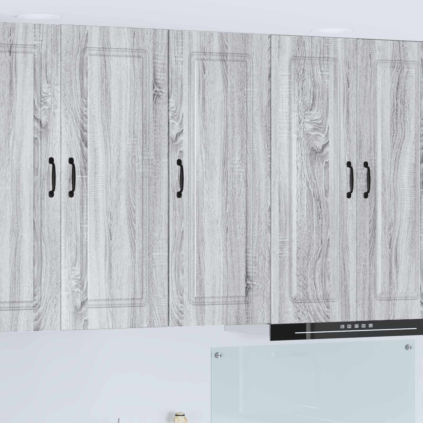 Wall Kitchen Cabinet Grey Sonoma 40 x 31 x 100 cm