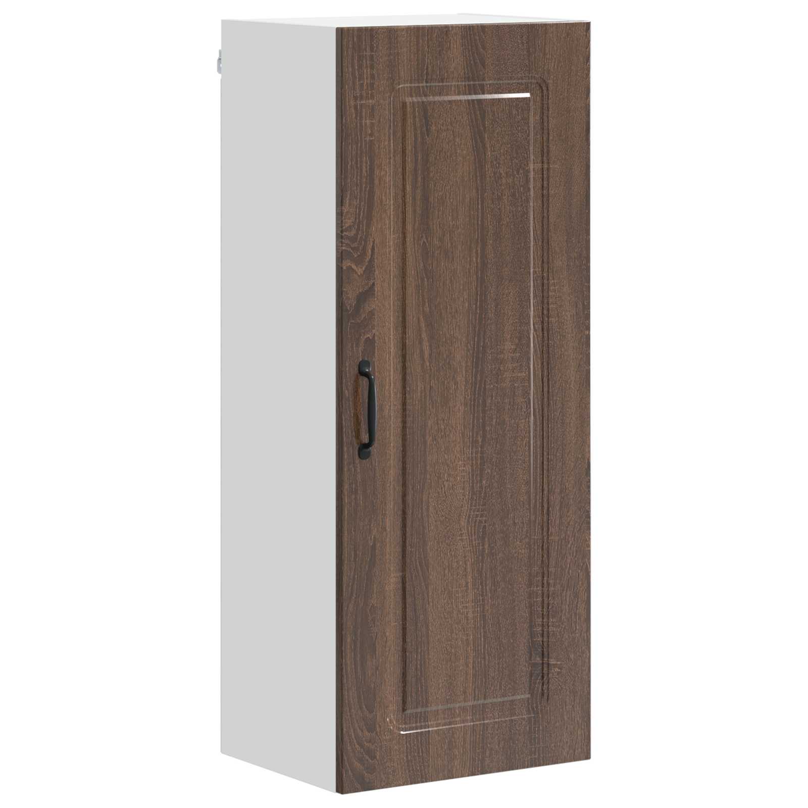 Kitchen Wall Cabinet Brown Oak 40 x 31 x 100 cm