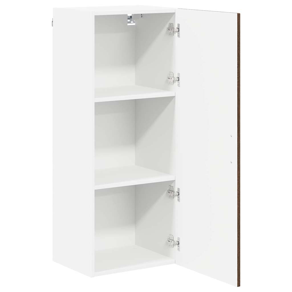 Kitchen Wall Cabinet Brown Oak 40 x 31 x 100 cm