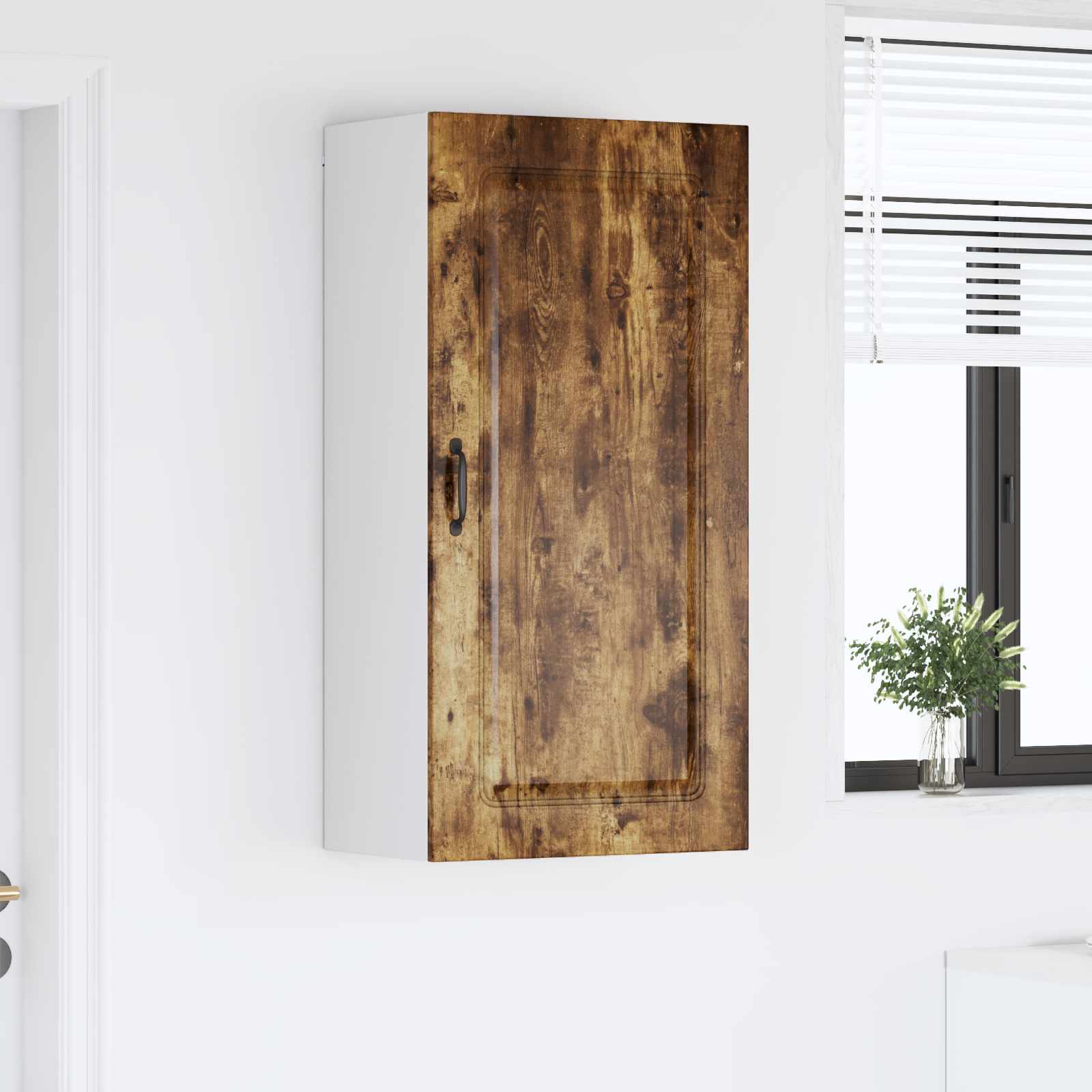 Virtuvės sieninė spintelė Rūkyta ąžuolas 50 x 31 x 100 cm