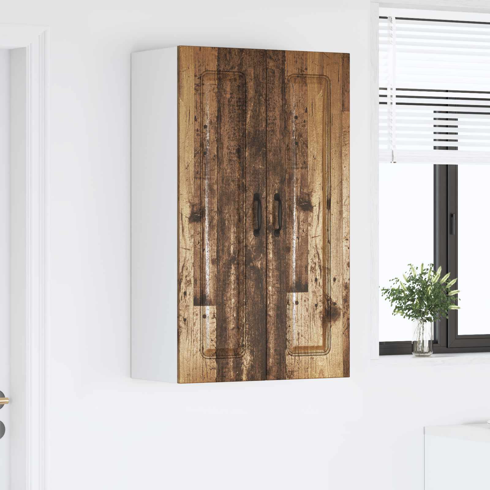 Virtuves sienas skapītis Antīks koks 60 x 31 x 100 cm