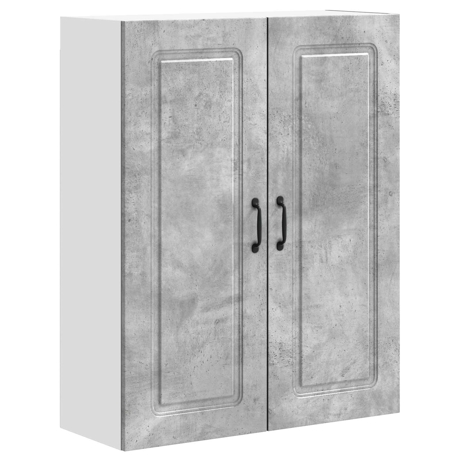 Virtuves sienas skapis Betona pelēks 80 x 31 x 100 cm
