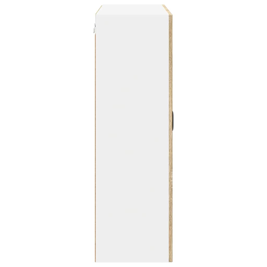 Kitchen Wall Cabinet Sonoma Oak 80 x 31 x 100 cm