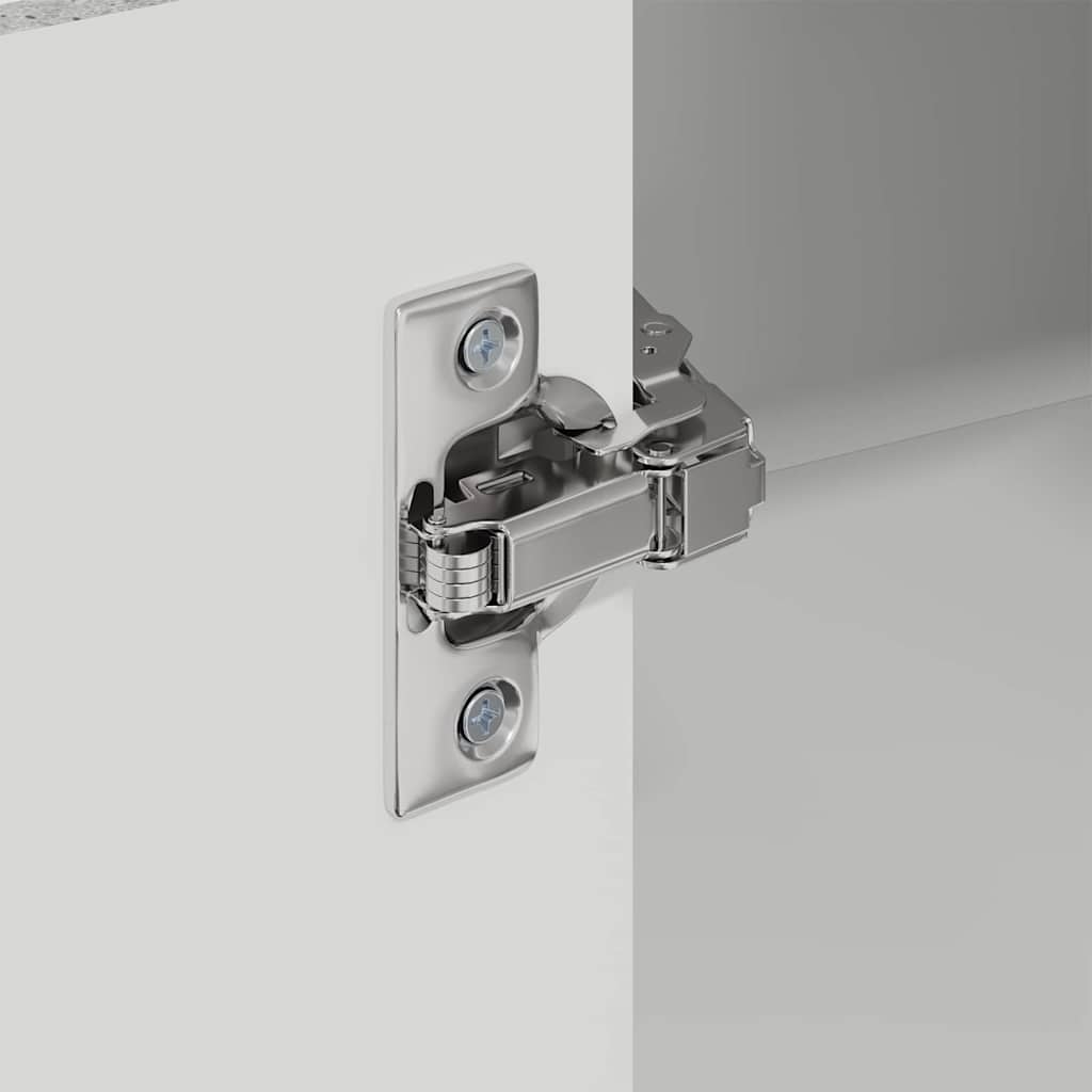 Kitchen wall cabinet Concrete grey 57 x 57 x 100 cm