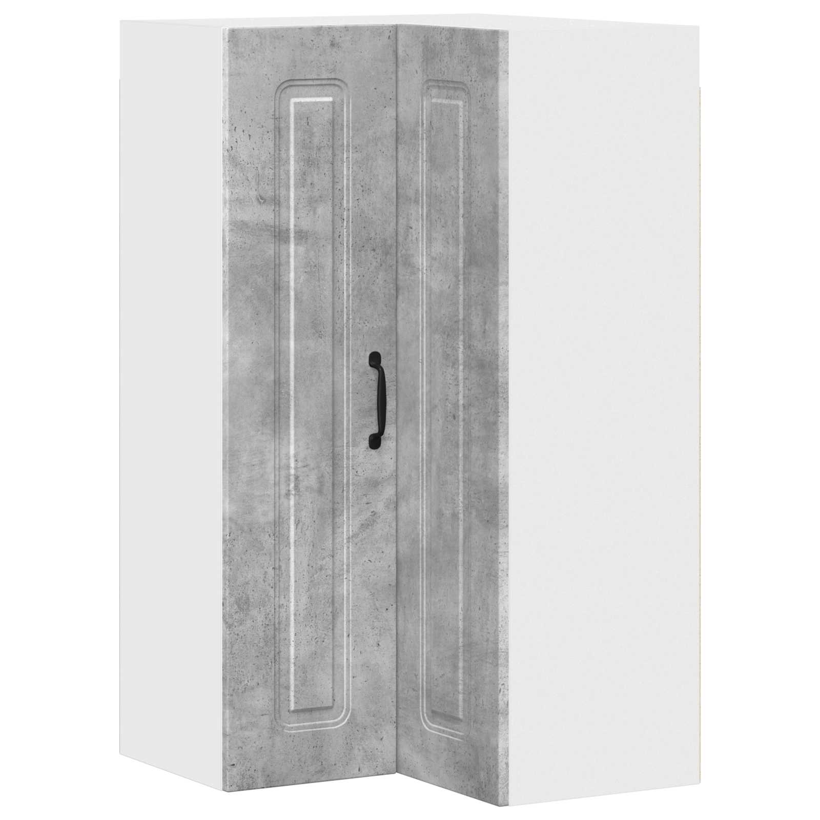 Kitchen wall cabinet Concrete grey 57 x 57 x 100 cm