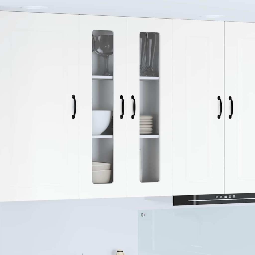 Kitchen Wall Cabinet with Shelf White 60 x 31 x 100 cm