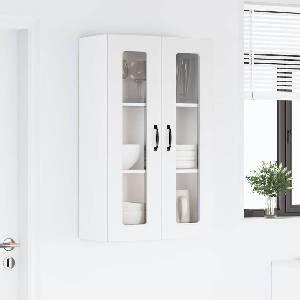 Kitchen Wall Cabinet with Shelf White 60 x 31 x 100 cm