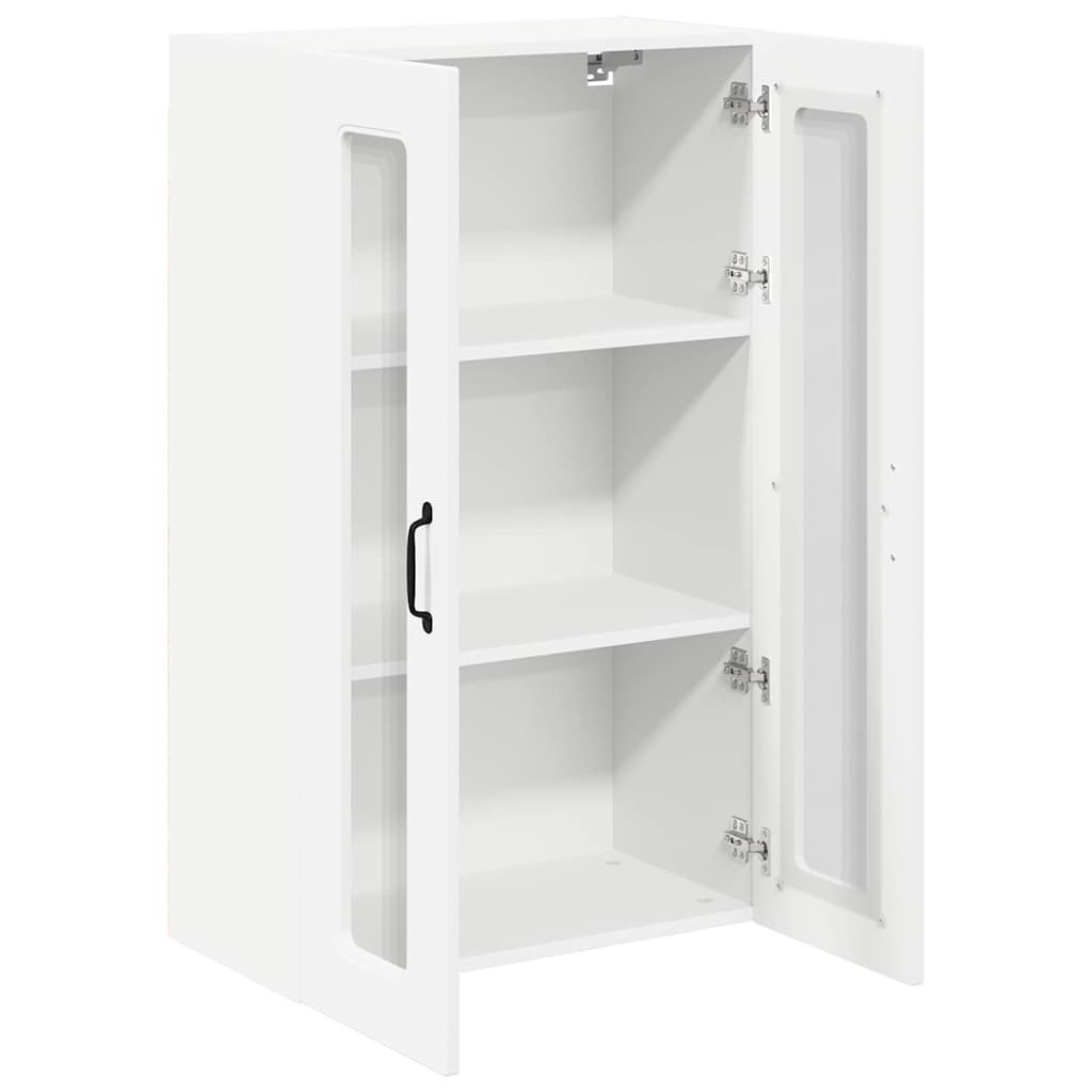 Kitchen Wall Cabinet with Shelf White 60 x 31 x 100 cm
