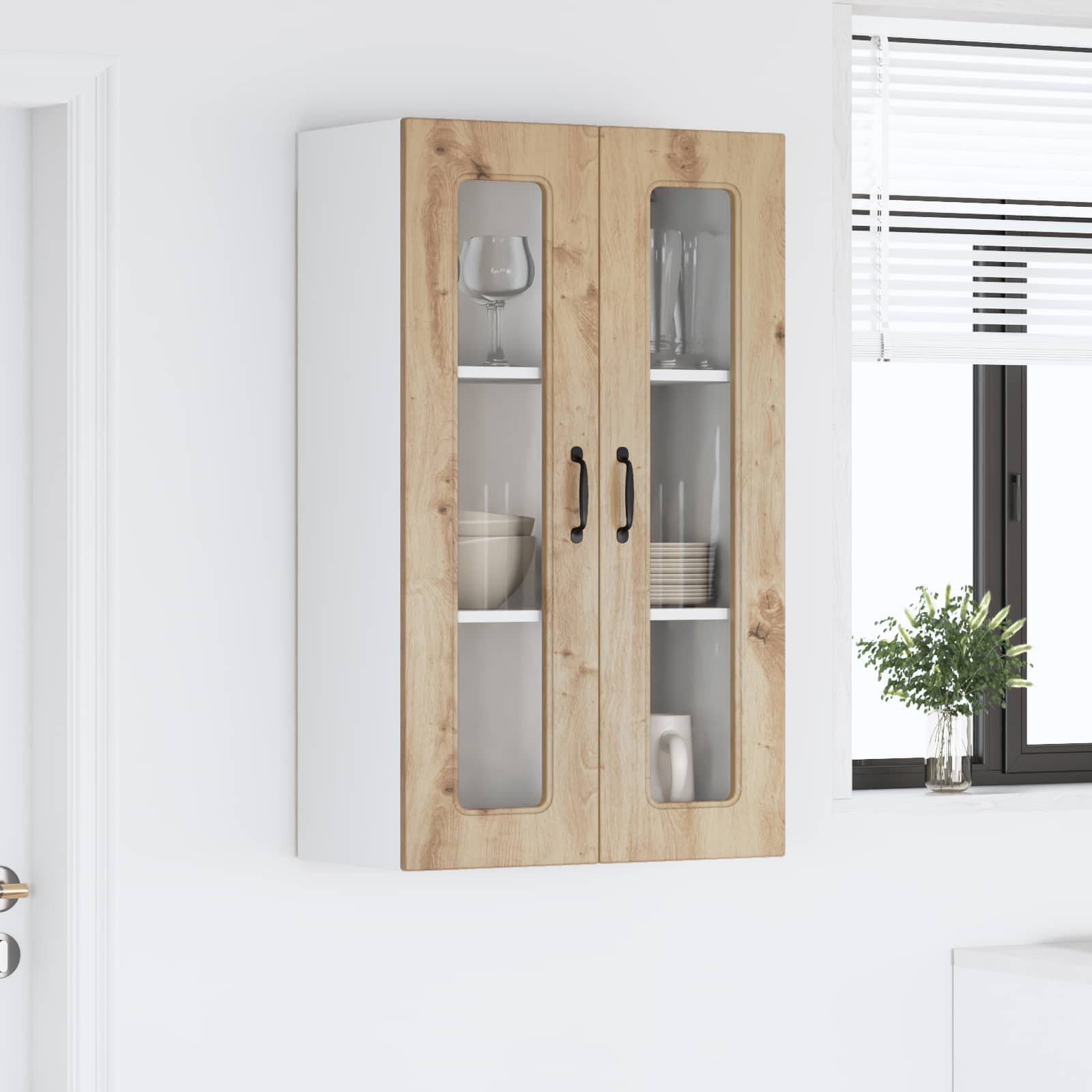 Virtuvės sieninė spintelė Amatininkų ąžuolas 60 x 31 x 100 cm