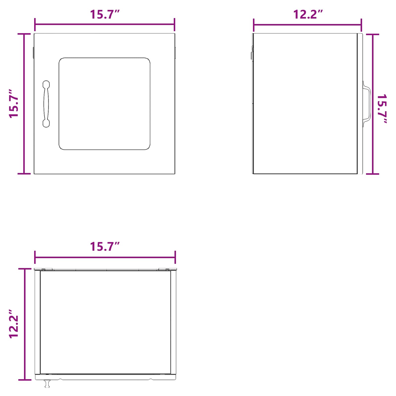 Virtuvės sieninė spintelė 2 pcs Sonoma ąžuolas 40 x 31 x 40 cm