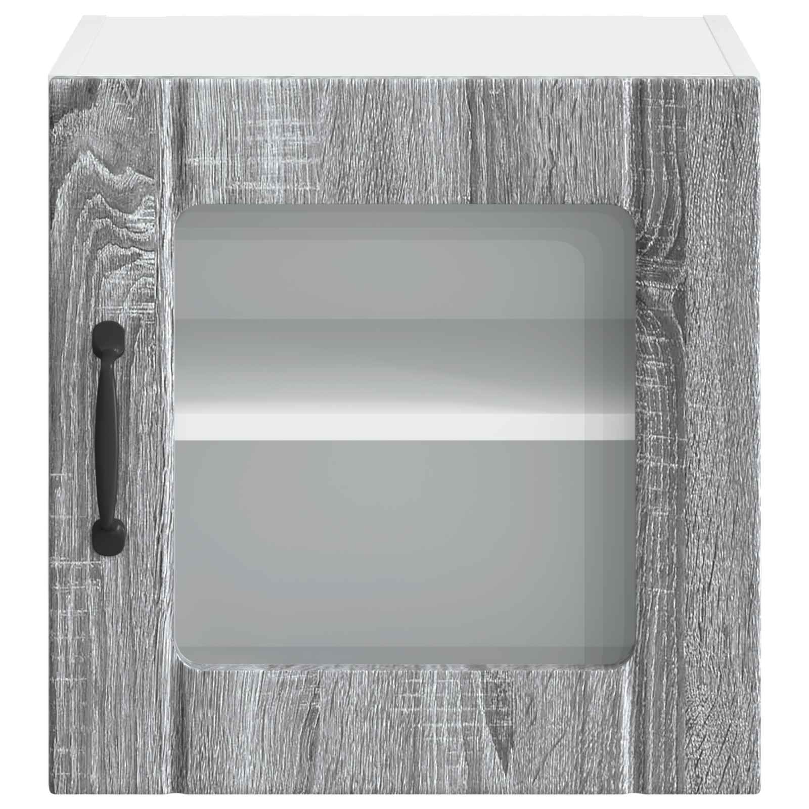 Virtuvės spintelė 2 pcs Pilkas Sonoma 40 x 31 x 40 cm