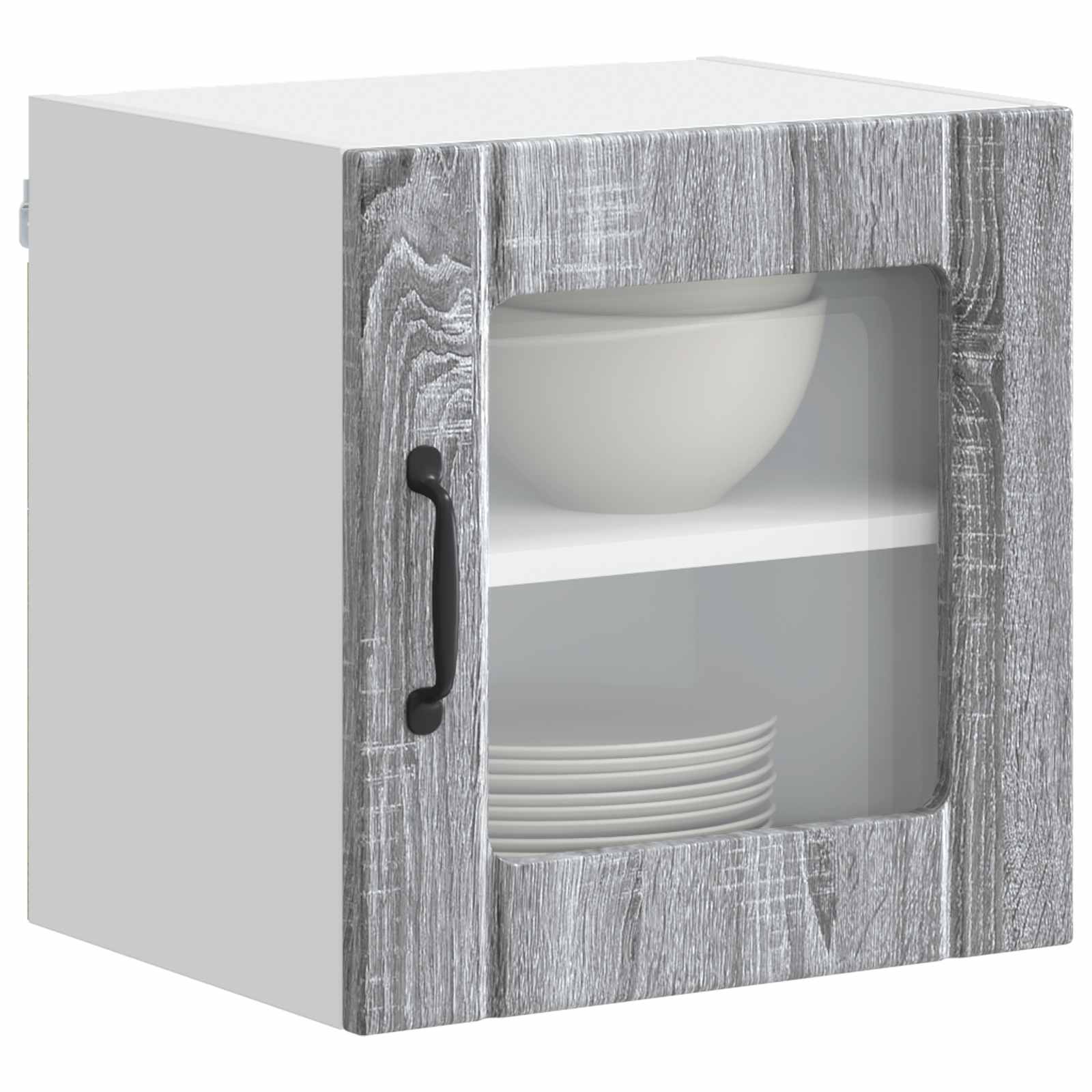 Virtuvės spintelė 2 pcs Pilkas Sonoma 40 x 31 x 40 cm