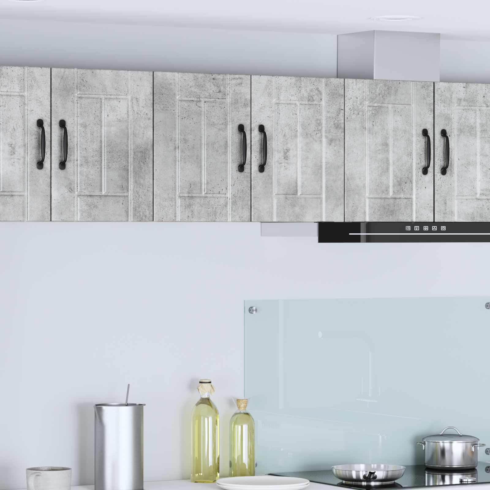Wall Kitchen Cabinet Concrete Gray 30 x 31 x 40 cm
