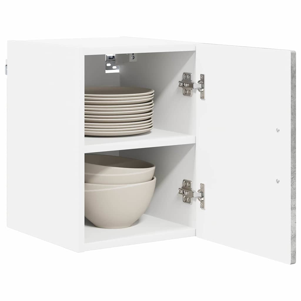 Wall Kitchen Cabinet Concrete Gray 30 x 31 x 40 cm