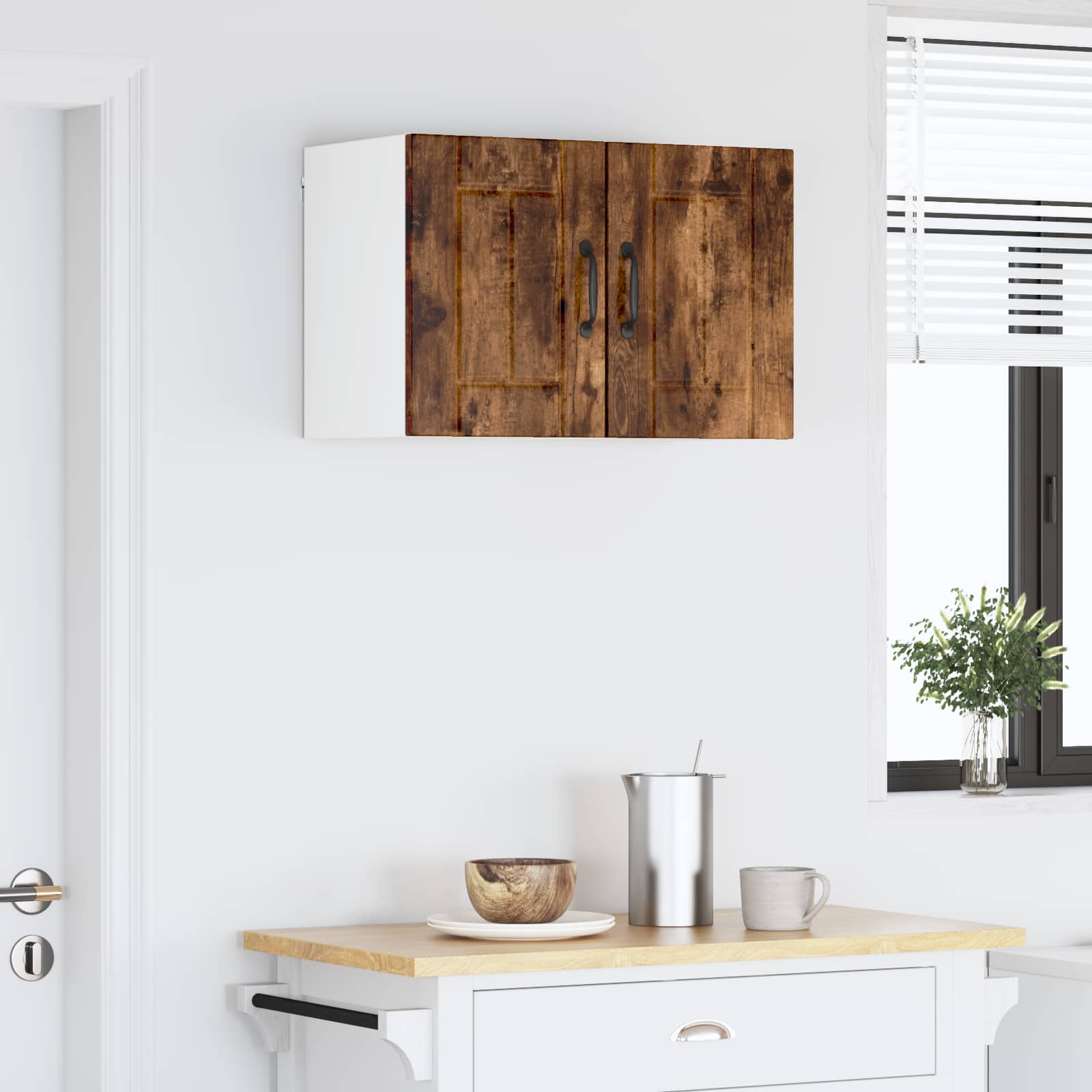 Kitchen cabinet 2 pcs Smoked oak 30 x 31 x 40 cm