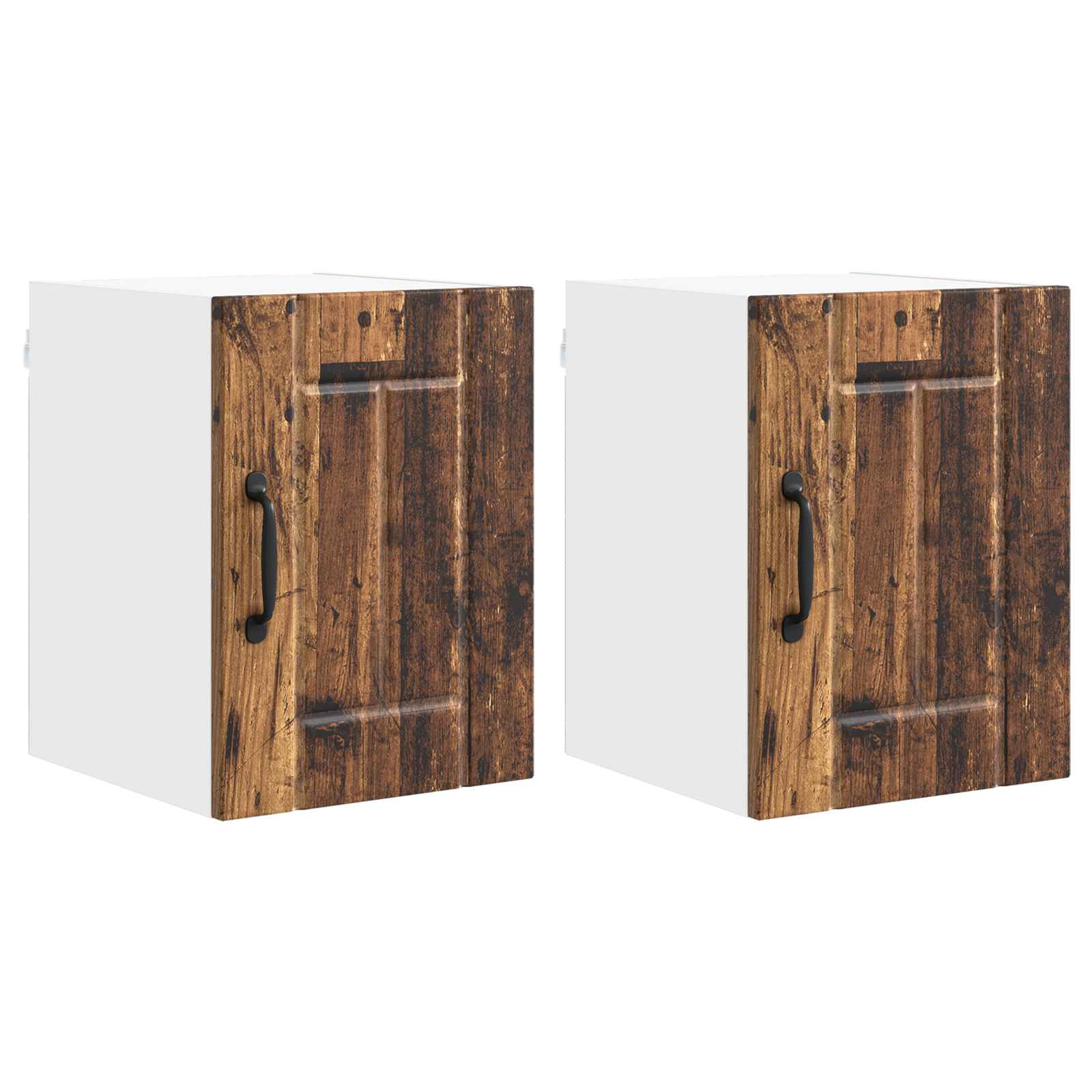 Kitchen cabinet 2 pcs Antique wood 30 x 31 x 40 cm