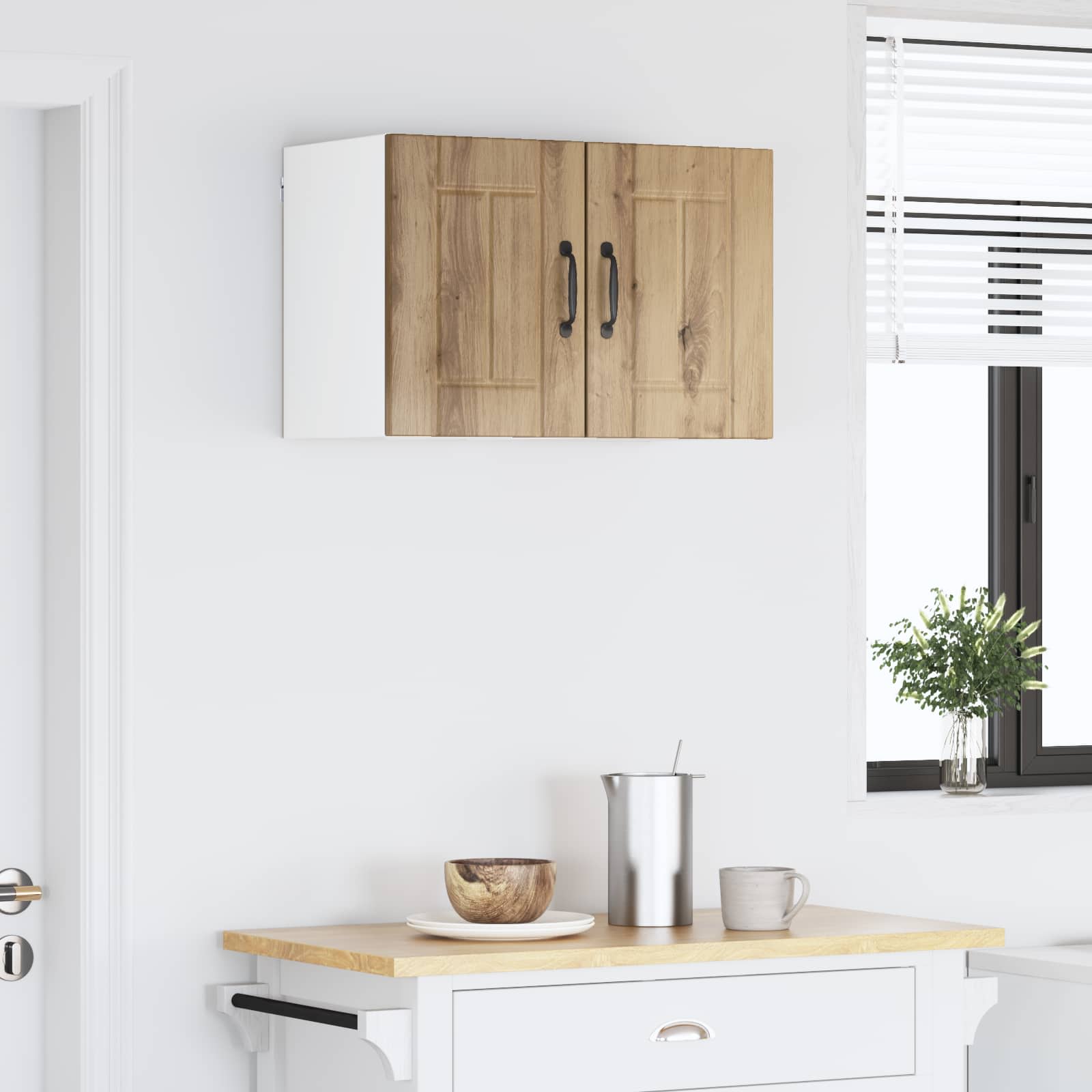 Virtuvės spintelė 2 pcs Amatininkų ąžuolas 30 x 31 x 40 cm