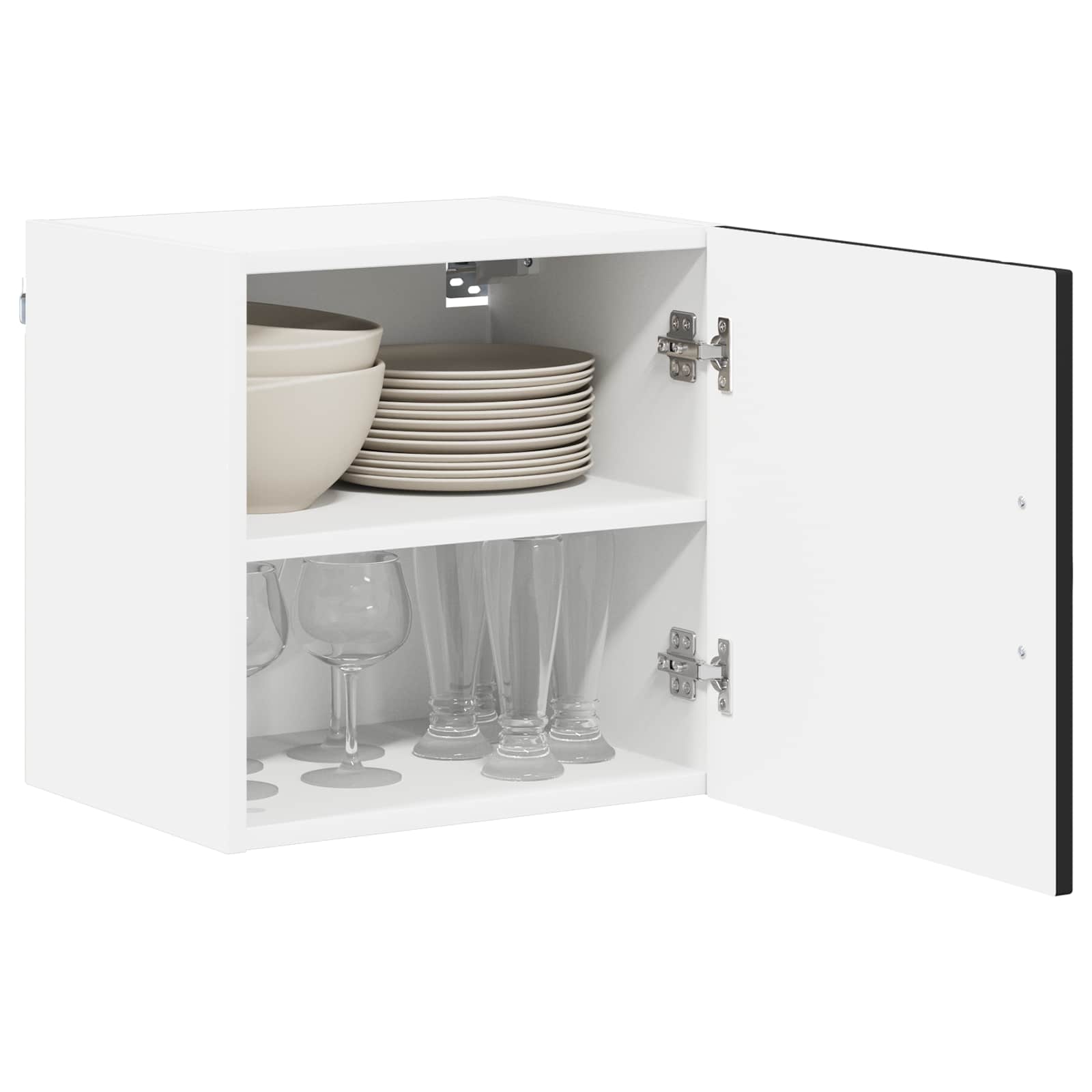 Kitchen Wall Cabinet 2 pcs Black 40 x 31 x 40 cm