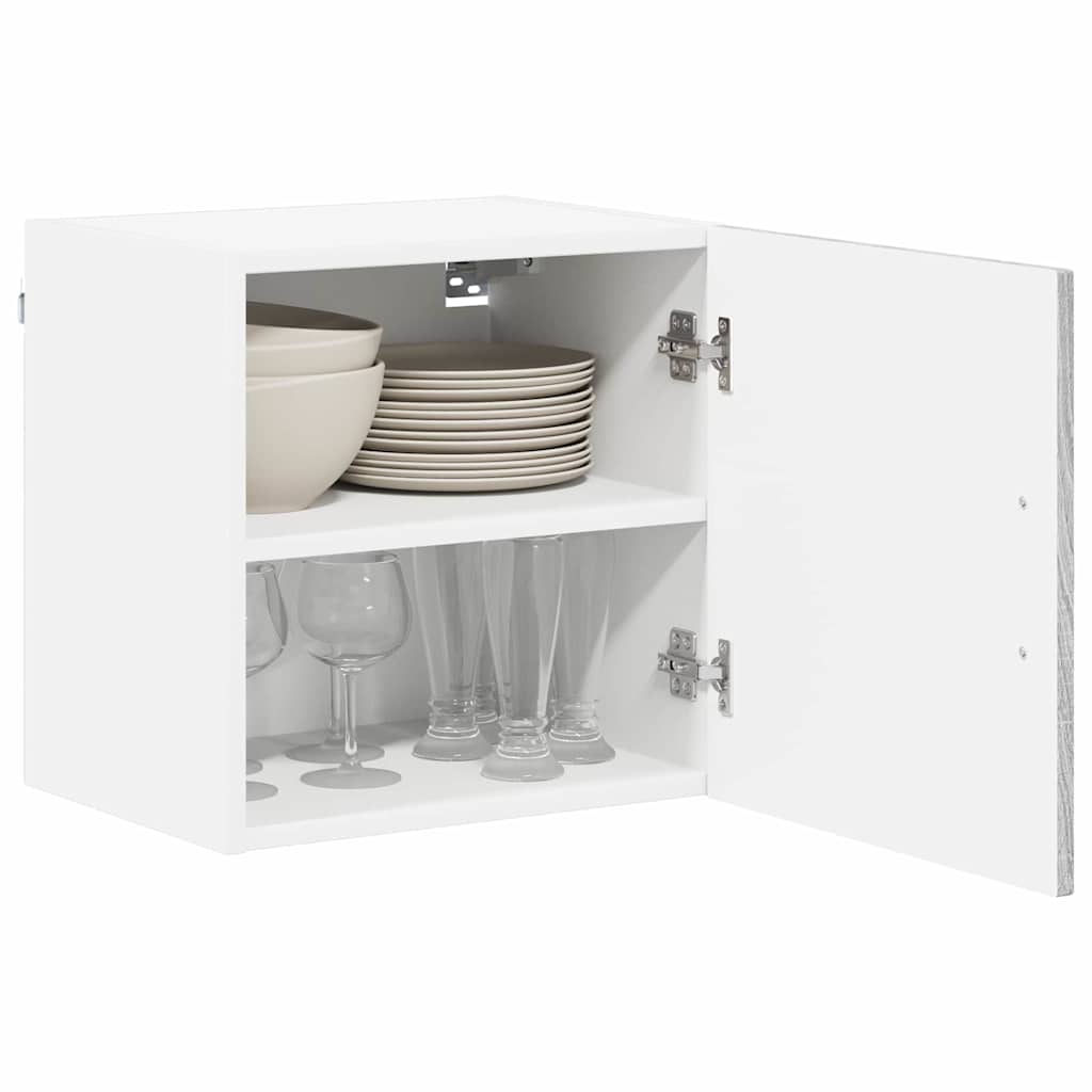 Virtuvės spintelė 2 pcs Pilkas Sonoma 40 x 31 x 40 cm