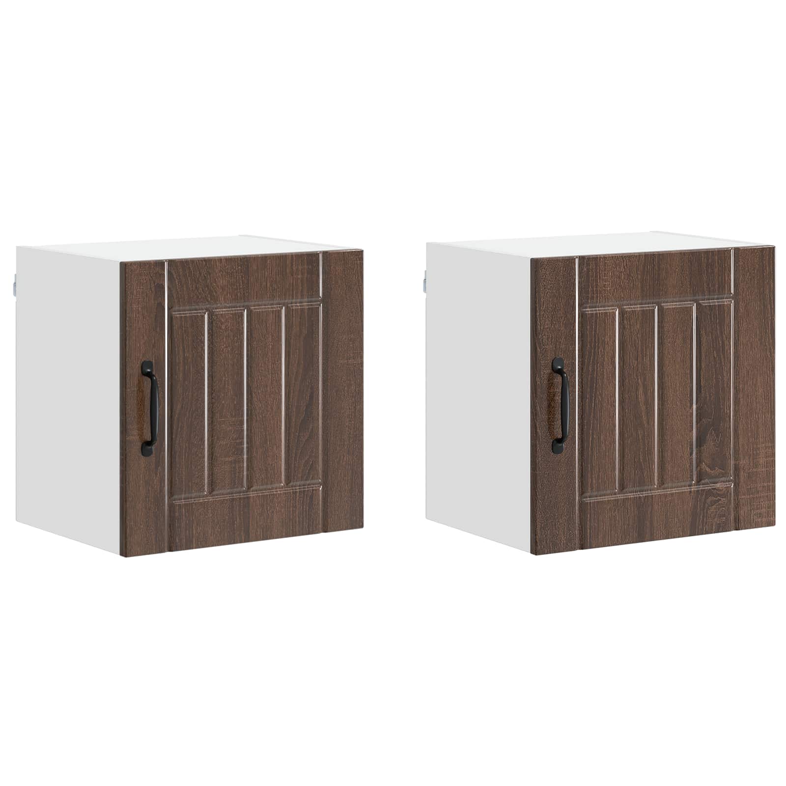 Virtuvės spintelė 2 pcs Rudas ąžuolas 40 x 31 x 40 cm