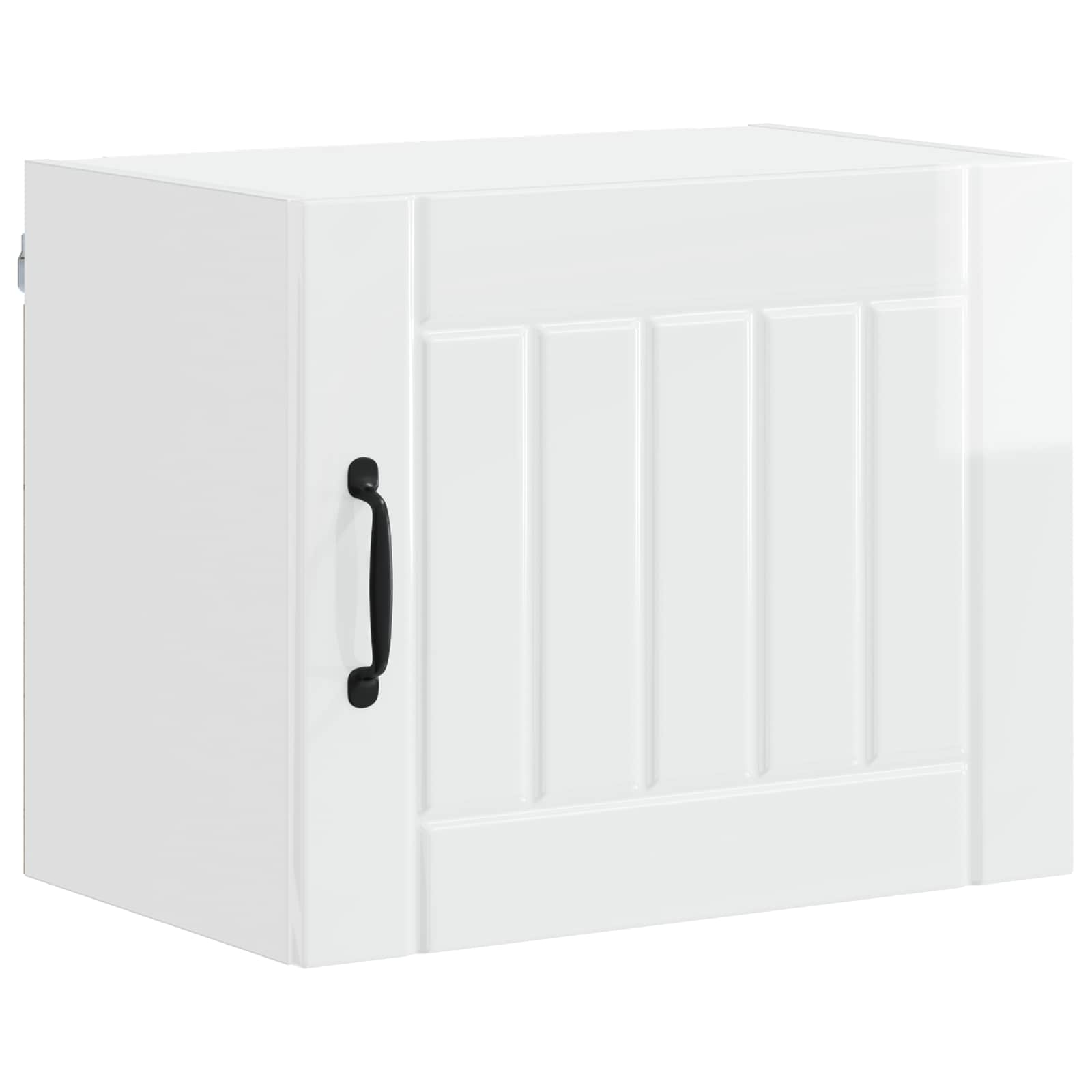 Wall Kitchen Cabinet 2 pcs High Gloss White