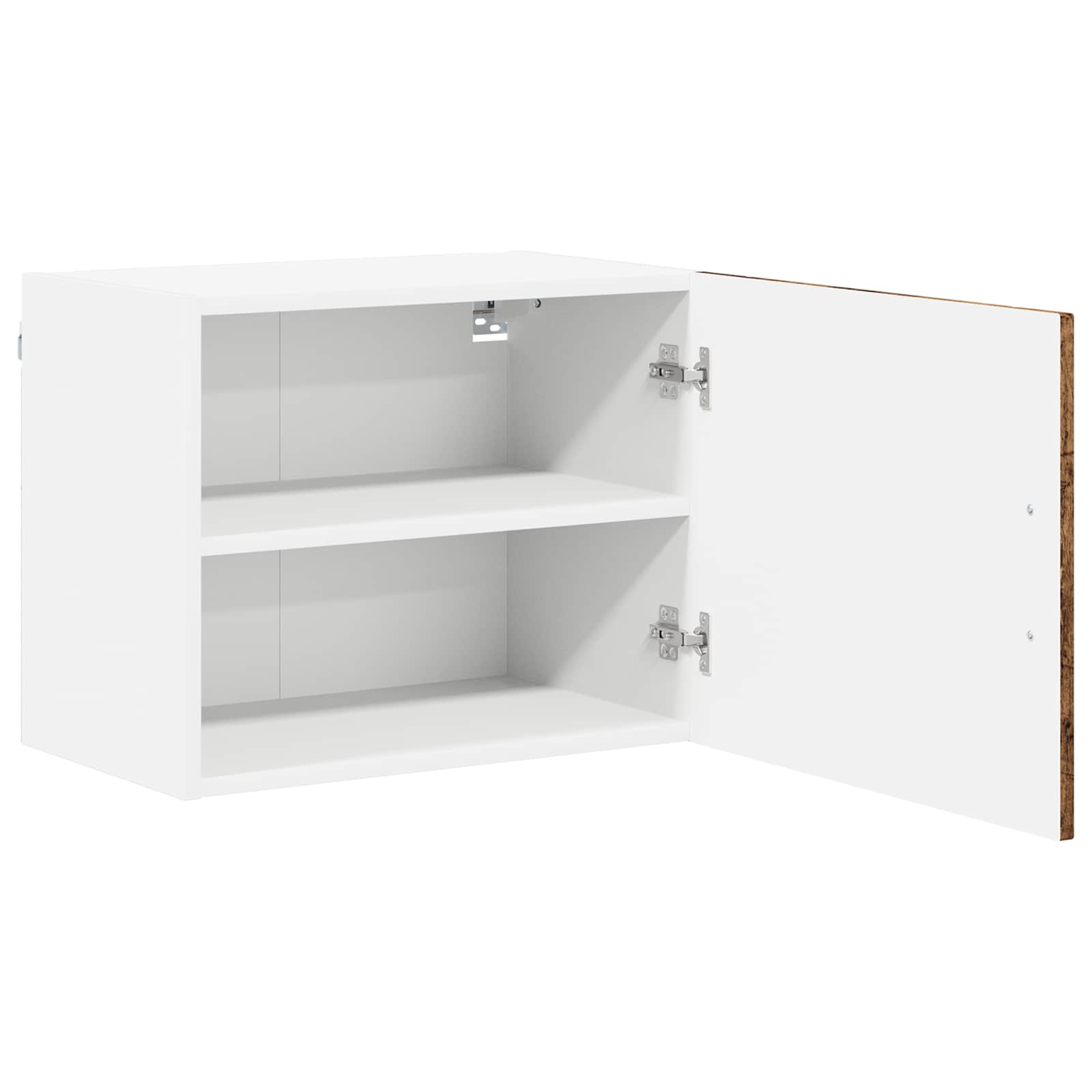 Virtuvės sieninė spintelė 2 pcs Senovinis medis 50 x 31 x 40 cm