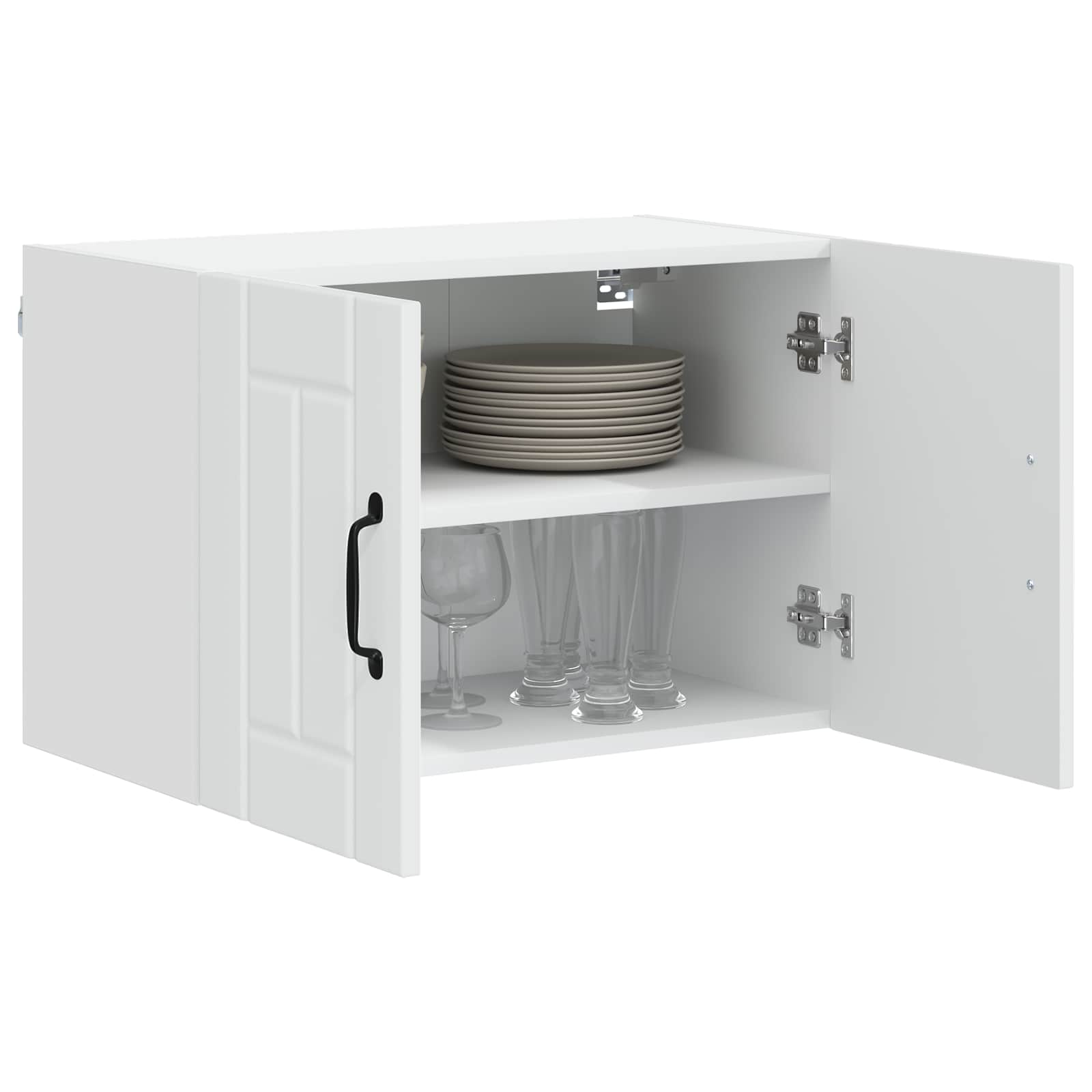 Kitchen Wall Cabinet 2 pcs White 60 x 31 x 40 cm