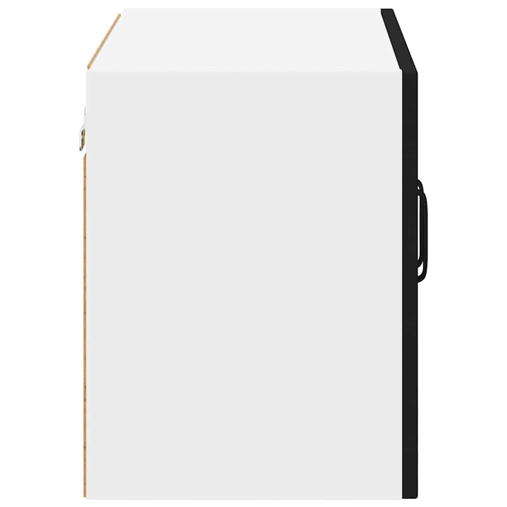 Virtuvės sieninė spintelė 2 pcs Juoda 60 x 31 x 40 cm