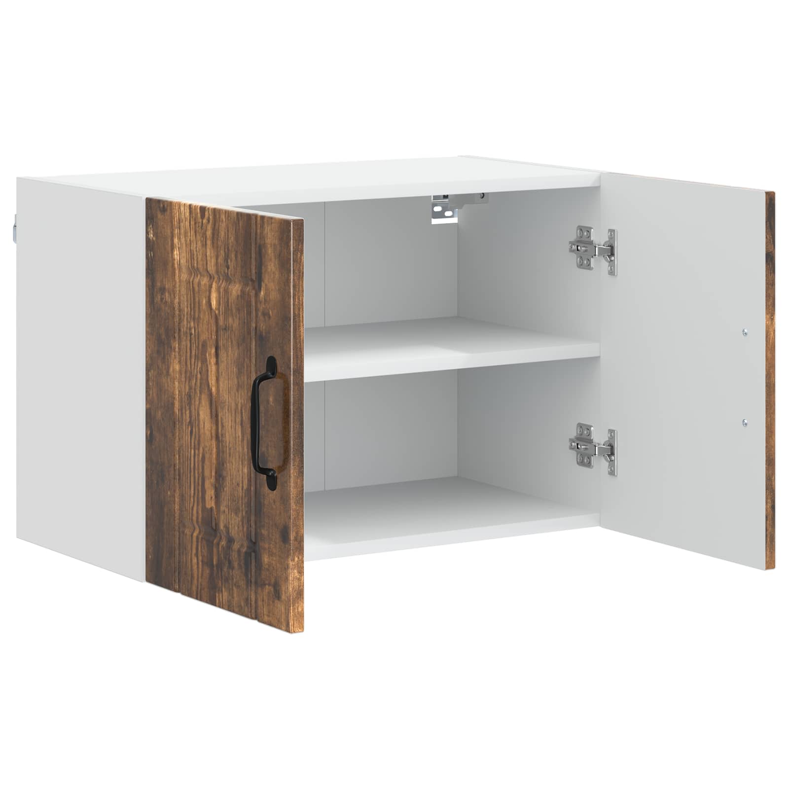 Virtuvės sieninė spintelė 2 pcs Dūminio ąžuolo 60 x 31 x 40 cm
