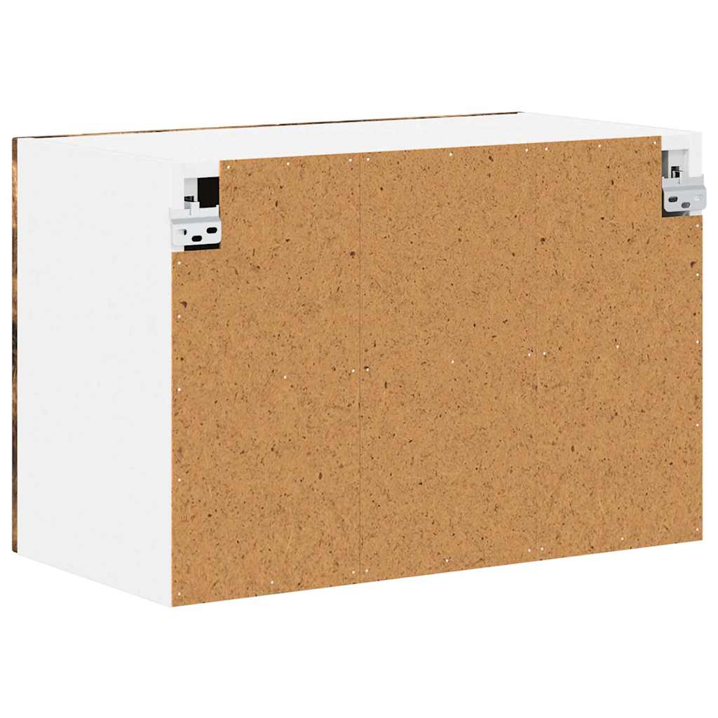 Virtuvės sieninė spintelė 2 pcs Dūminio ąžuolo 60 x 31 x 40 cm