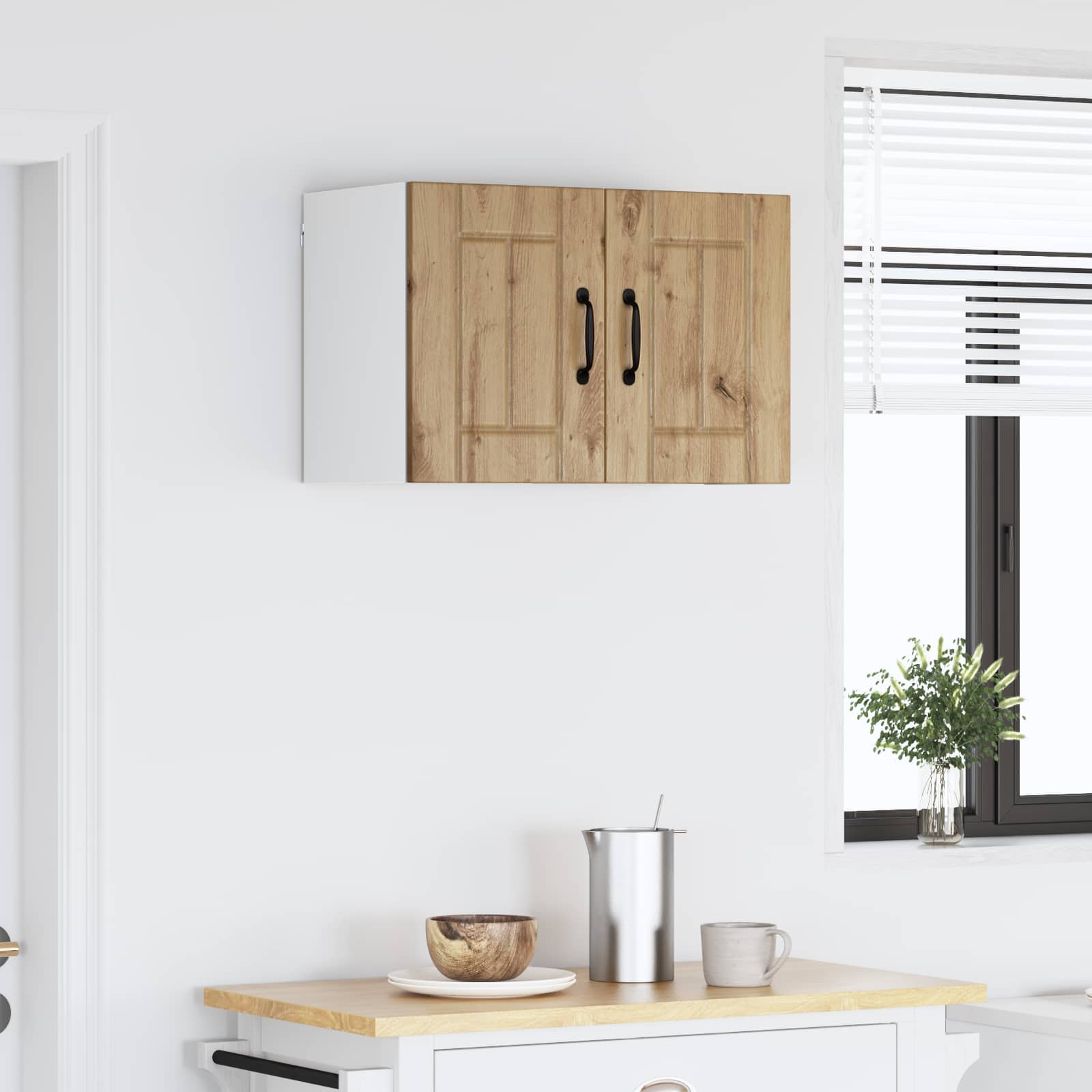 Kitchen wall cabinet artisan oak 60 x 31 x 40 cm