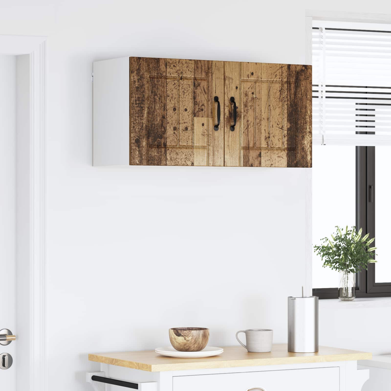 Virtuves sienas skapis Senatnīgs koks 80 x 31 x 40 cm